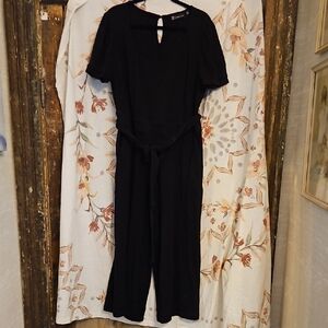 New York & Company Black Jumpsuit XXL DRESS UP OR CASUAL SO CUTE!